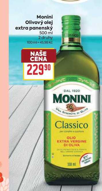 Monini Olivový olej extra panenský 500 ml 