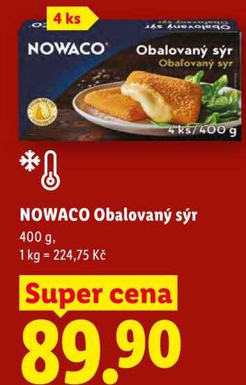 NOWACO Obalovaný sýr, 400 g