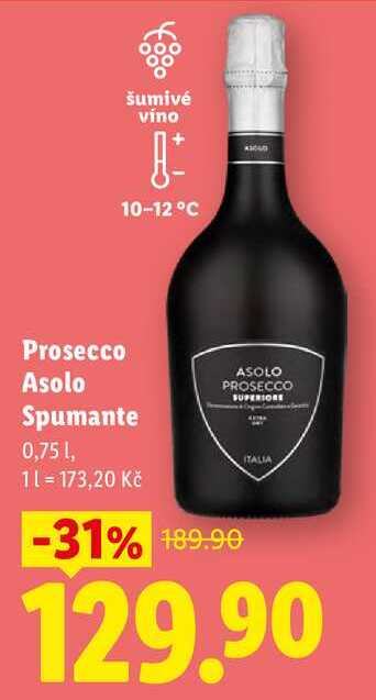 Prosecco Asolo Spumante, 0,751