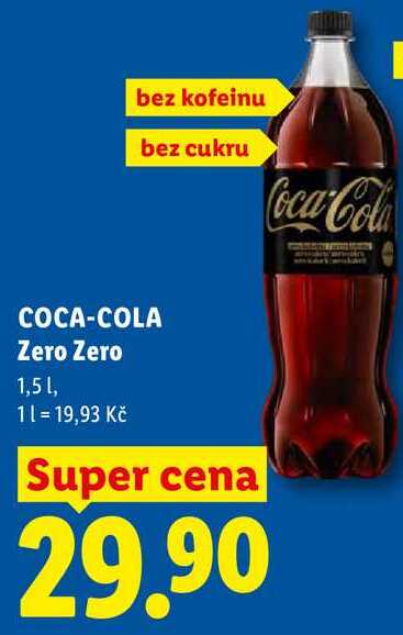 COCA-COLA Zero Zero 1,5 l