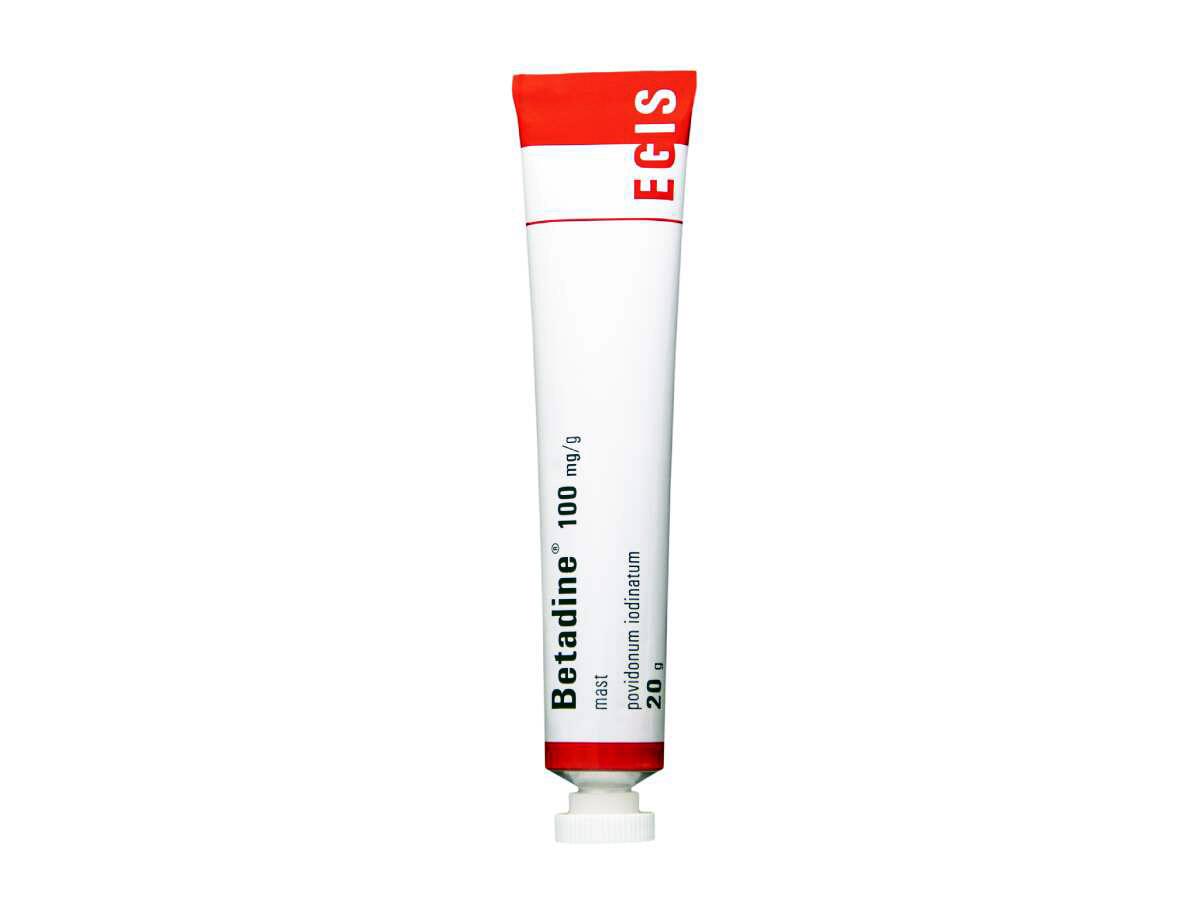 Betadine 100mg/g mast 20g