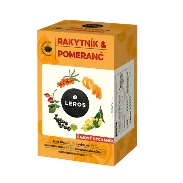 Leros Čajový dýchánek, Rakytník a pomeranč
