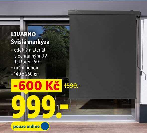LIVARNO Svislá markýza 