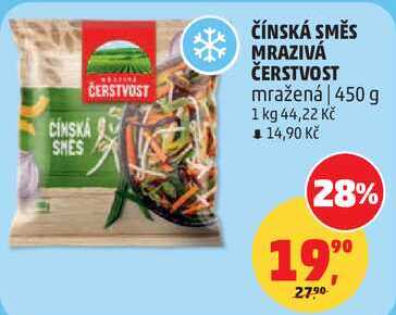 ČÍNSKÁ SMĚS MRAZIVÁ ČERSTVOST, 450 g