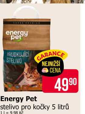 Energy Pet stelivo pro kočky 5 litrů