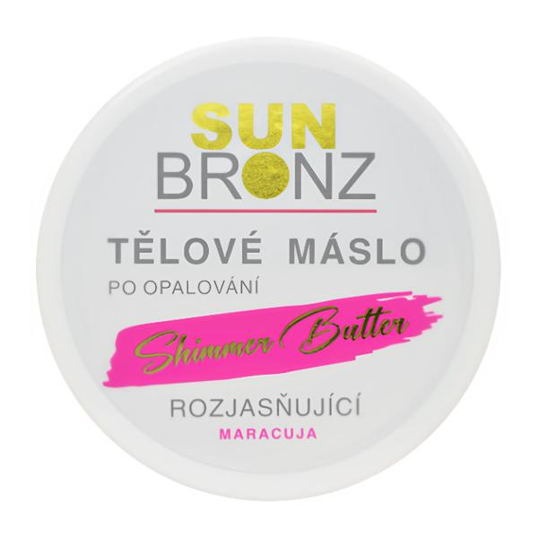 Vivaco Sun Bronz Rozjasňující tělové máslo po opalování Maracuja