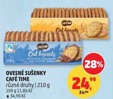 OVESNÉ SUŠENKY CAFÉ TIME, 210g  