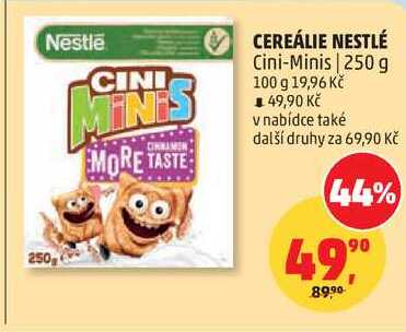 CEREÁLIE NESTLÉ Cini-Minis, 250 g   