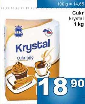 Cukr krystal 1 kg