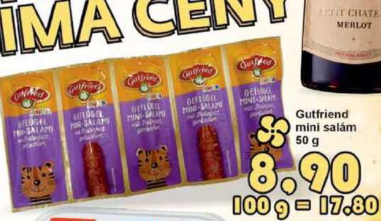 Gutfriend mini salám 50 g