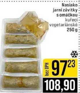 Nasiako jarní závitky s omáčkou kuřecí vegetariánské: 250 g