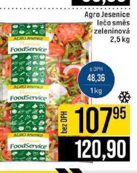Agro Jesenice lečo směs zeleninová 2,5 kg