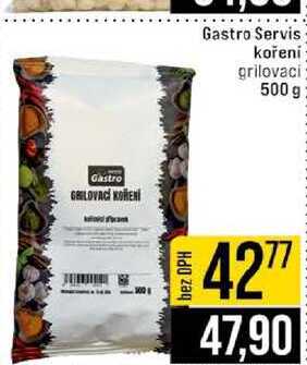 Gastro Servis kořeni grilovaci 500 g