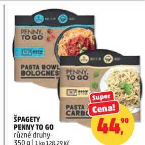 ŠPAGETY TO GO, 350 g