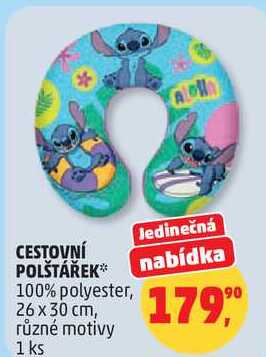 CESTOVNÍ POLŠTÁŘEK