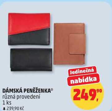 DÁMSKÁ PENĚŽENKA