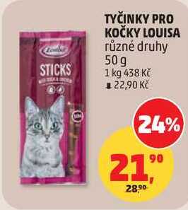 TYČINKY PRO KOČKY LOUISA, 50 g