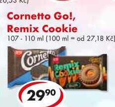 Cornetto Go!, Remix Cookie, 107-110 ml