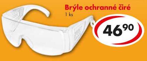 Brýle ochranné čiré