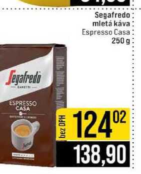 Segafredo mletá káva Espresso Casa 250 g