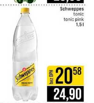 Schweppes tonic tonic pink 1,5l