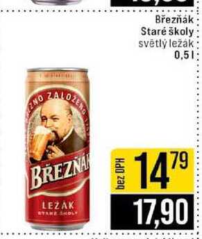 Březňák Staré školy světlý ležák 0,5l