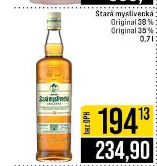 Stará myslivecká Original 38% Original 35% 0,7l