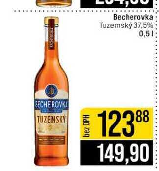 Becherovka Tuzemský 37.5% 0,5l