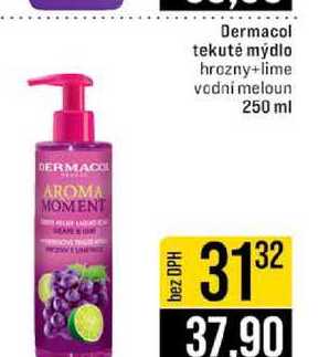 Dermacol tekuté mýdlo hrozny+lime vodni meloun 250 ml 