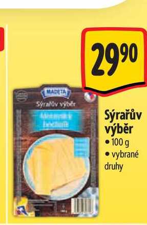 Sýrařův výběr 100 g