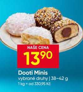 Dooti Minis vybrané druhy 38-42 g