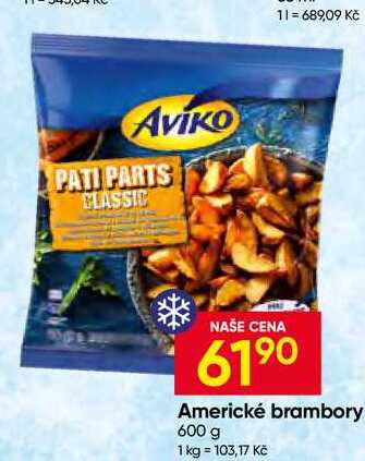 Aviko Americké brambory 600 g