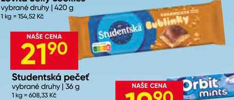 Studentská pečeť vybrané druhy 36 g 