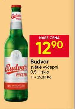 Budweiser Budvar výčepní pivo 0,5l 0.5l