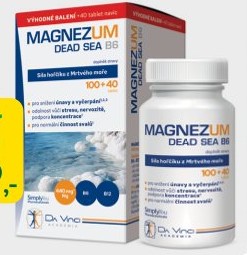 Magnezum Dead Sea Da Vinci Academia 100 + 40 tablet