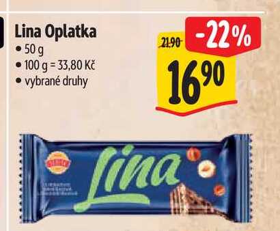 Lina Oplatka 50 g 