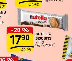 NUTELLA BISCUITS 41,4 g