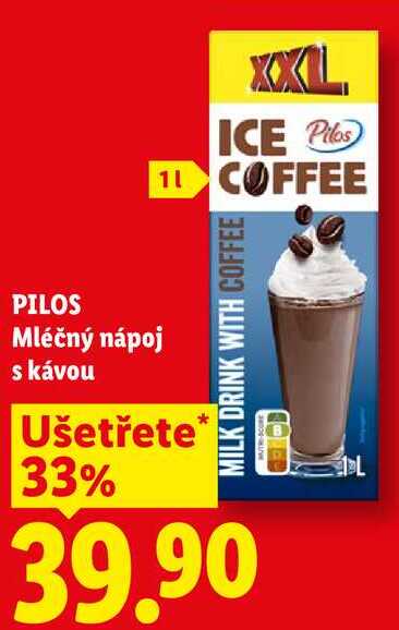 PILOS Mléčný nápoj s kávou