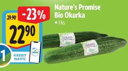 Nature's Promise Bio Okurka, 1 ks