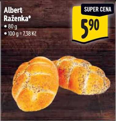 Albert Raženka, 80 g