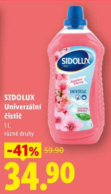 SIDOLUX Univerzální čistič, 1l,