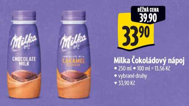 Milka Čokoládový nápoj, 250 ml