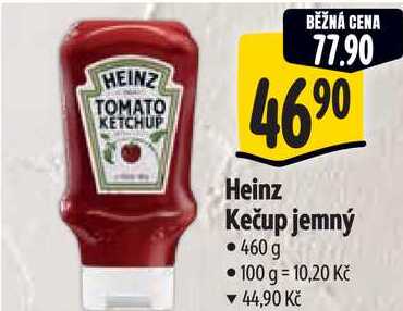 Heinz Kečup jemný, 460 g