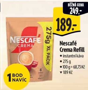 Nescafé Crema Refill, 275 g