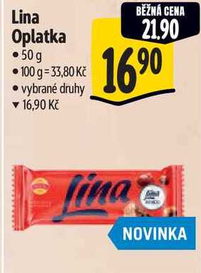 Lina Oplatka, 50 g