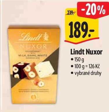 Lindt Nuxor, 150 g