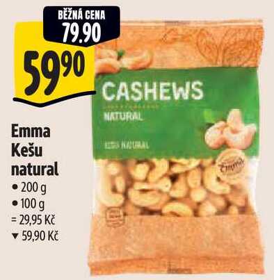 Emma Kešu natural, 200 g