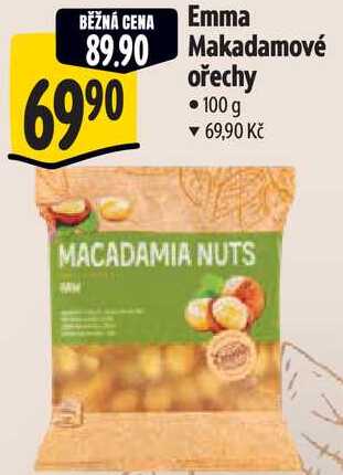 Emma Makadamové ořechy, 100 g