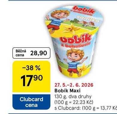 Bobík Maxi, 130 g
