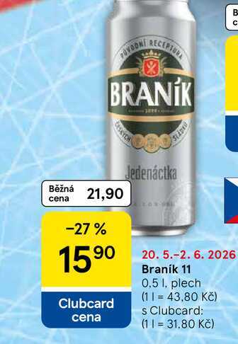 Braník 11, 0.5 l